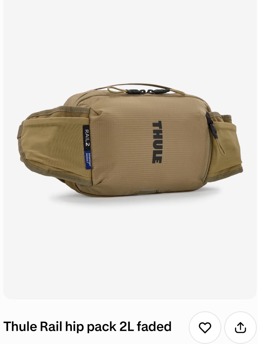Thule Rails 2L Hip Pack